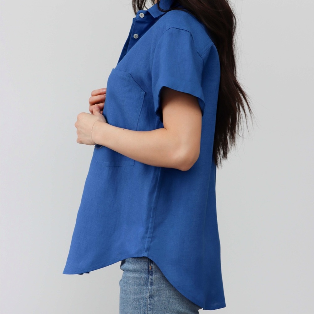 POWER OF MY PEOPLE Linen Shirt NWT